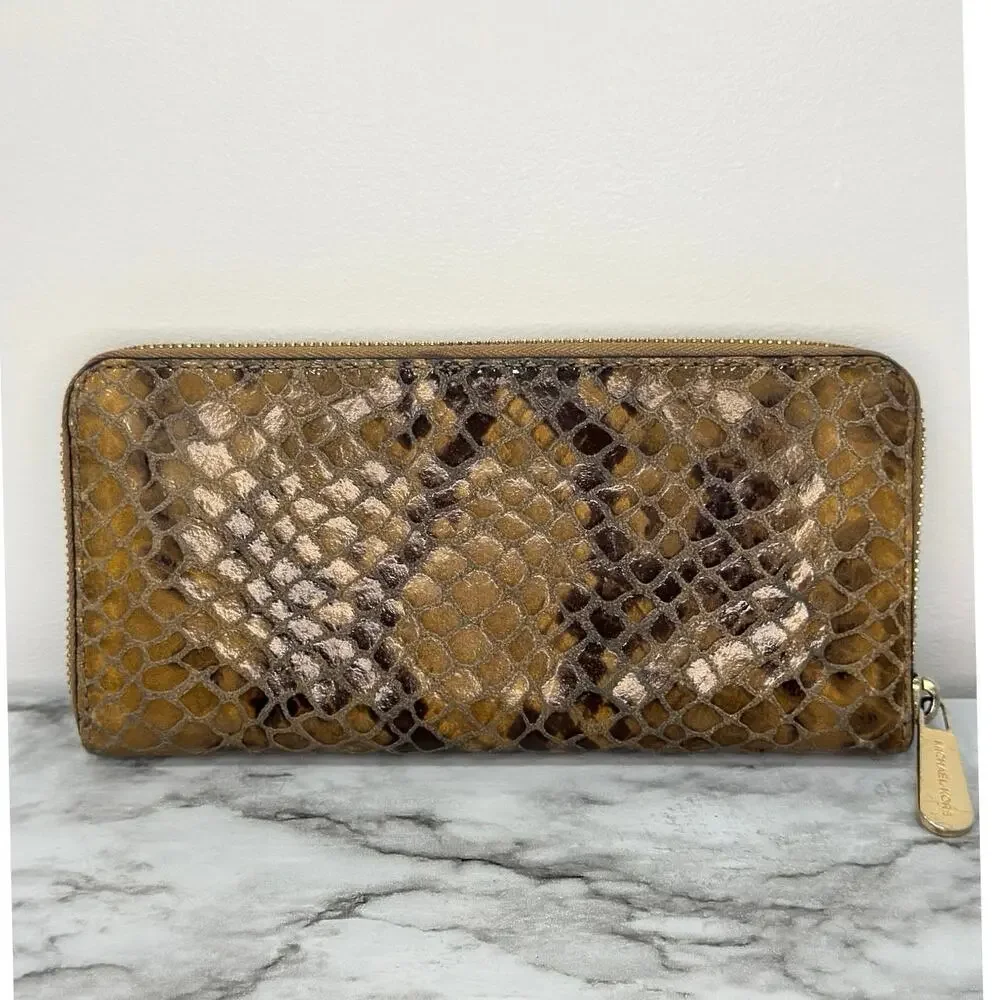 Michael Kors Continental Long Wallet Leather - Picture 2 of 10